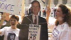 pro-choice protestors