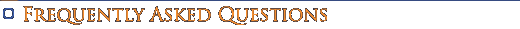 Frequently Asked Questions