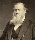 Portrait of Brigham Young.