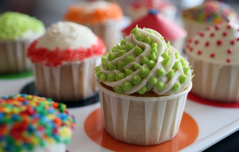 Photo of cupcakes by Doug Schneider Photography via Getty Images