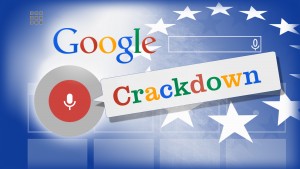GOOGLE CRACKDOWN monitor
