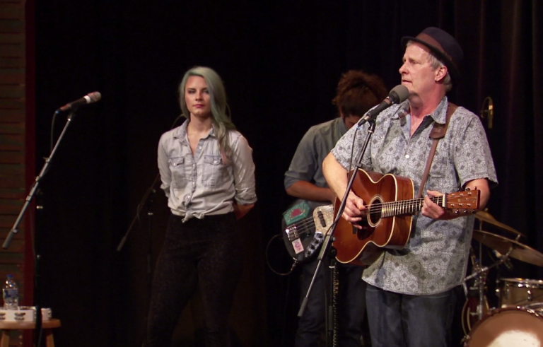 Jeff Daniels plays "Wicked World" for the PBS NewsHour.