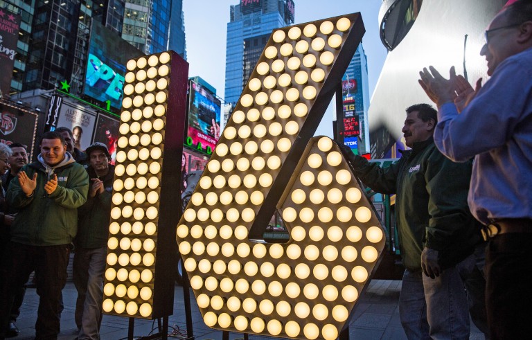 The end of a year is a logical point for such self-evaluation; we all should reflect on where we thought our actions would take us in the past year and whether reality and those expectations lined up, writes Vikram Mansharamani. Photo from New York's Times Square by Andrew Burton/Getty Images