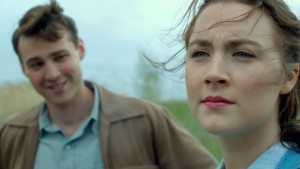 Emory Cohen as "Tony" and Saoirse Ronan as "Eilis" in BROOKLYN. Photo courtesy of Fox Searchlight Pictures. © 2015 Twentieth Century Fox Film Corporation All Rights Reserved