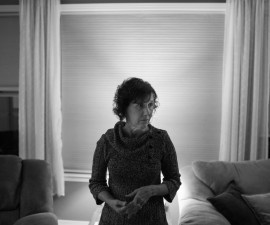 Jane hates this part of her home, as it's the exact spot where she learned that her sister was among the educators killed in the shooting at the Sandy Hook Elementary School. Photo from "It Takes Us" photo series by Joe Quint