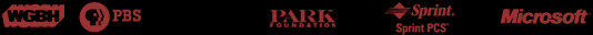 WGBH, PBS, fundación del parque, Sprint, y Microsoft