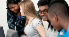 students in the classroom