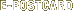 get the HTML postcard