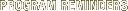 program reminders