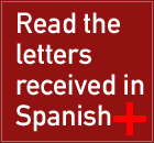 read the letters received in Spanish