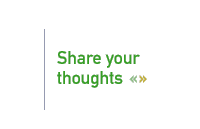 share your thoughts
