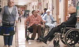 Nursing homes are the reality for 60% of those over 85. It's not always a downturn from some. But the loss of independence and family still hurts.