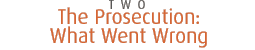 2. The Prosecution: What Went Wrong