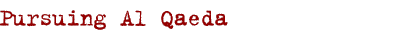 pursuing al qaeda
