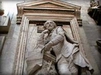 photo of a statue of shakespeare