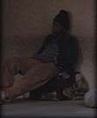 homeless man