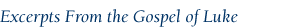 from the gospel of mark