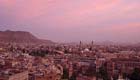 sunset in sanaa