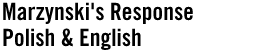 Marian response/Polish & English
