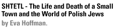 SHTETL - The Life and Death of a Small Town and the World of Polish Jews by Eva Hoffman.