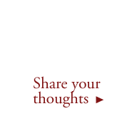 share your thoughts