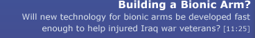 Building a Bionic Arm?