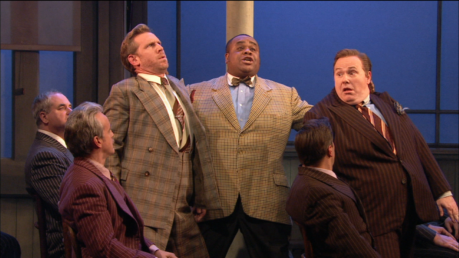 National Theatre 50 Years on Stage Guys and Dolls Sit Down, You're