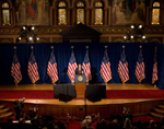 President Obama Talks Economy  Sermon on the Mount  Notre Dame