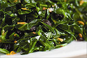 Citrus collard greens.