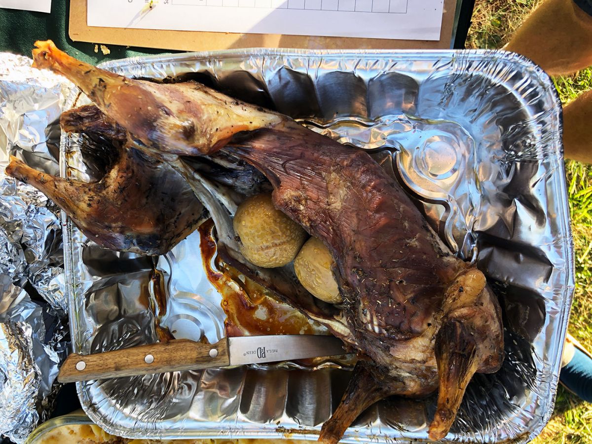 mmmm whole roasted nutria