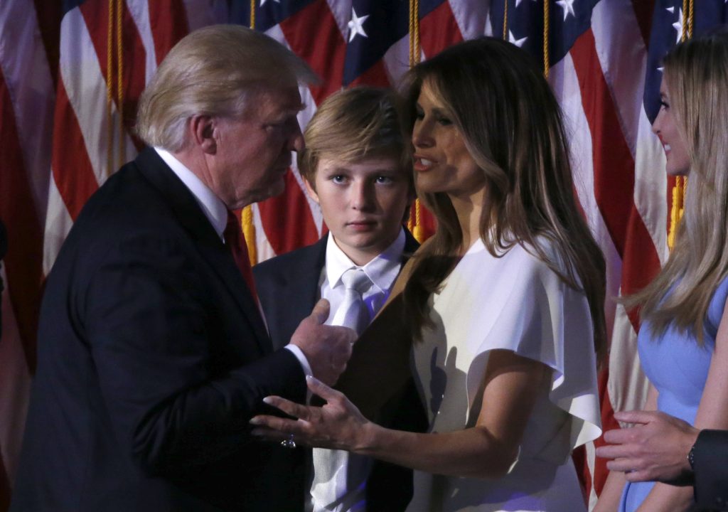Trump says Melania, son will move to White House after school year | PBS  News