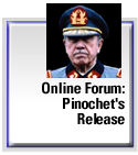 Online Forum: Pinochet's Release