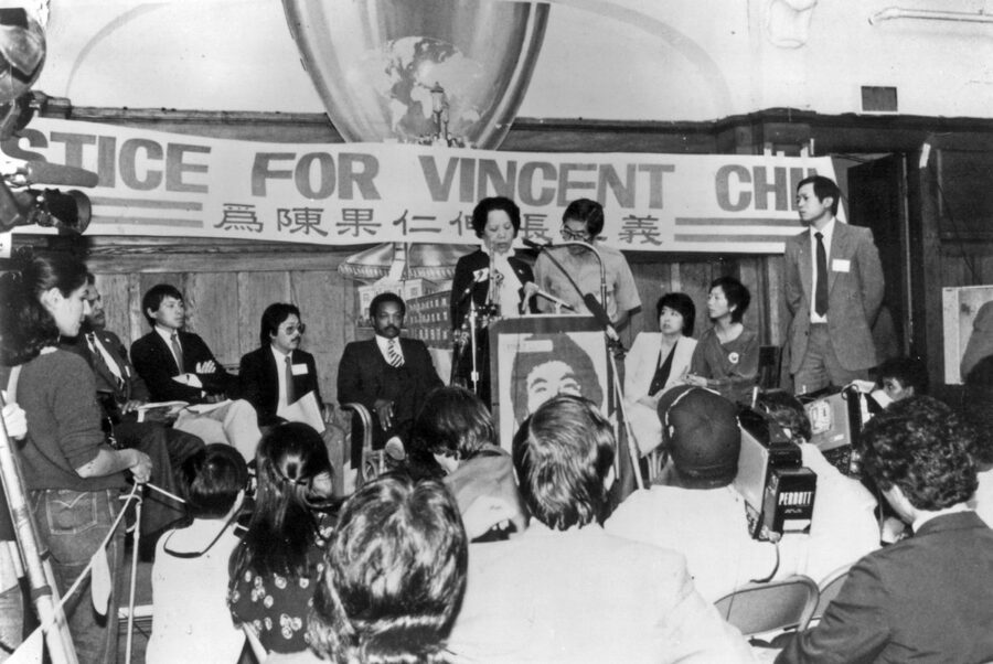 POV - Film Still: Who Killed Vincent Chin - Justice for Vincent Chin
