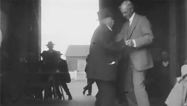 Henry Ford Gives Dance Lessons