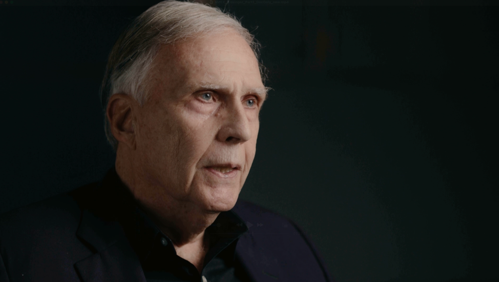 Former National Security Council staffer Winston Lord, pictured in a still from the 2025 American Experience documentary 'Kissinger.' Winston Lord.png