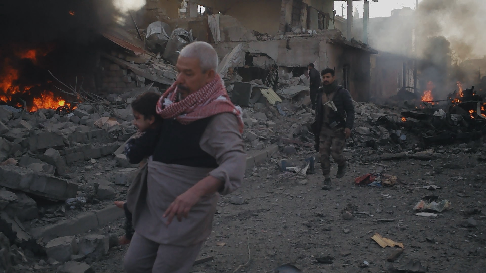 WATCH: Surviving an ISIS Truck Bomb in Mosul