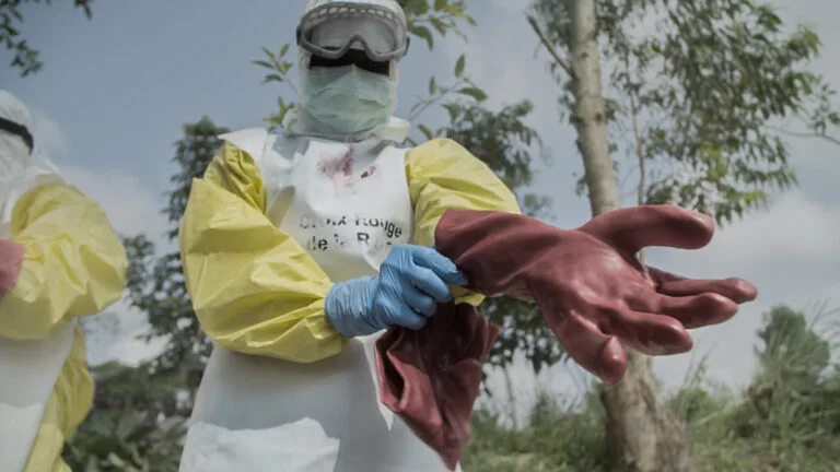 WATCH: Fighting Ebola in a Congolese War Zone