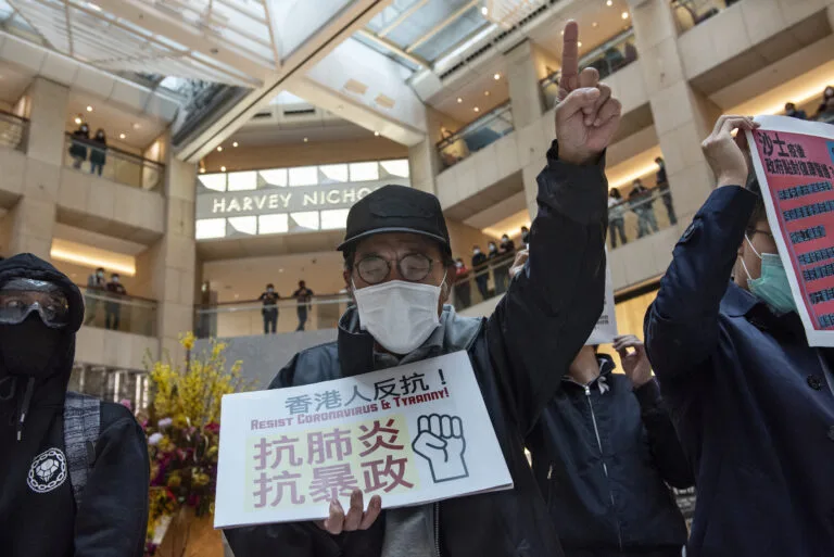 Hong Kong Struggles with Coronavirus, Renewing Residents&#8217; Anger