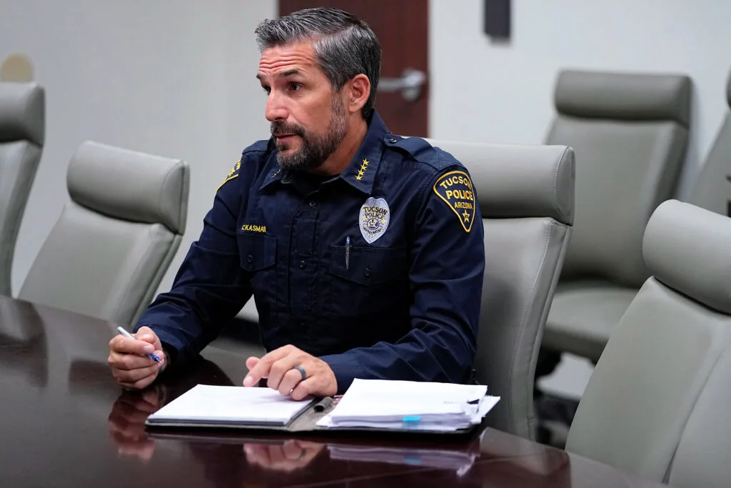 Tucson Police Chief Chad Kasmar.