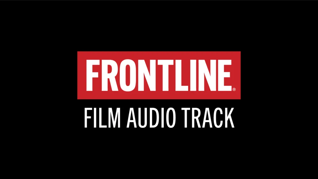FRONTLINE Film Audio Track logo
