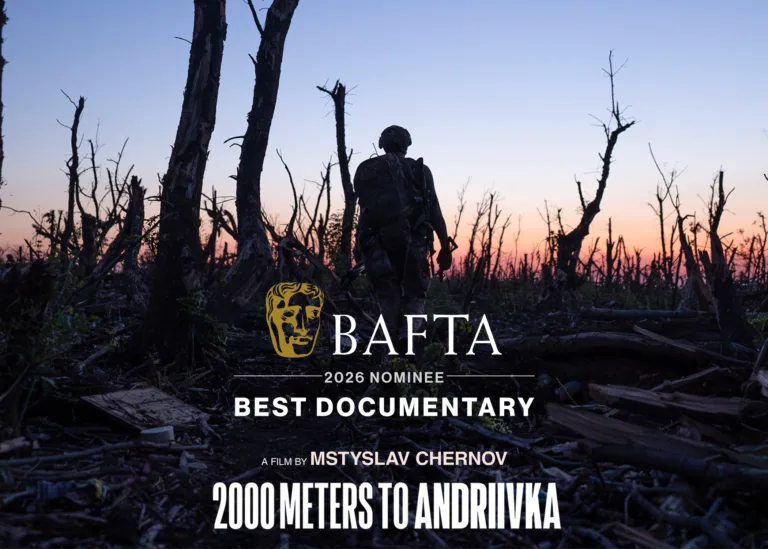 FRONTLINE FEATURES and AP Documentary “2000 Meters to Andriivka” Nominated for an BAFTA Film Award