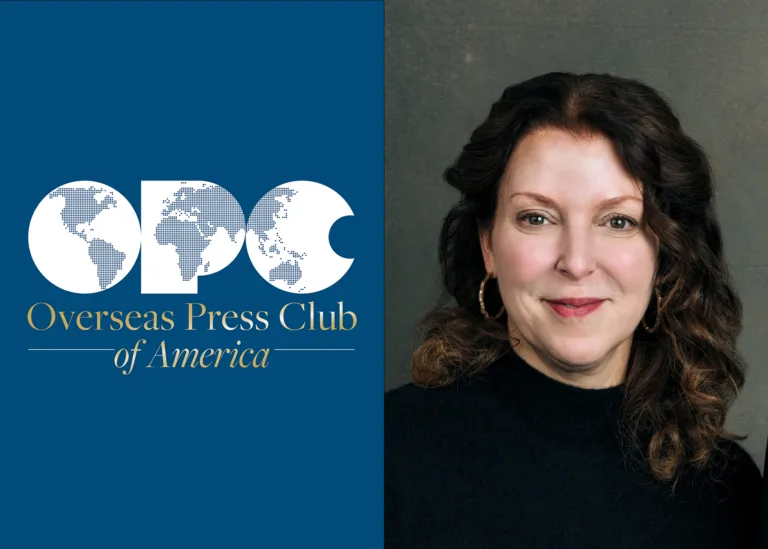 FRONTLINE Editor-in-Chief and Executive Producer Honored with the Overseas Press Club President’s Award