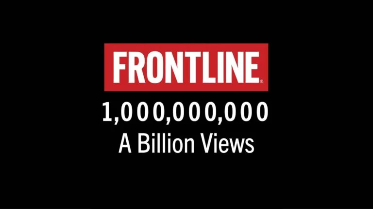 Celebrating a FRONTLINE Milestone: 1 Billion Views on YouTube