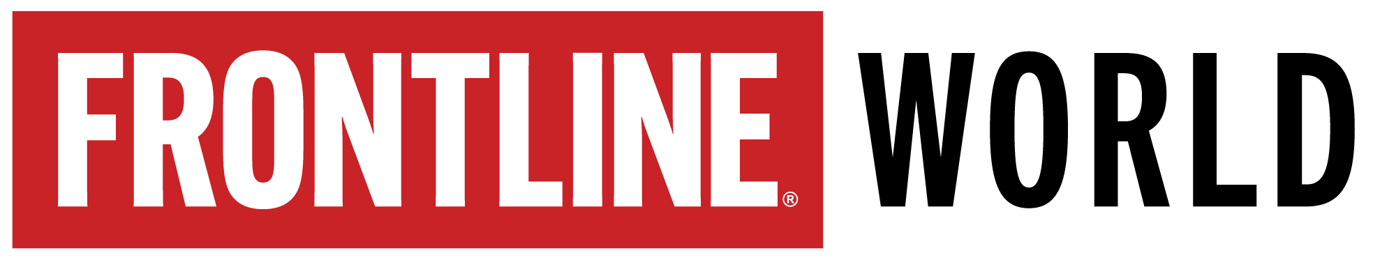 FRONTLINE World logo.