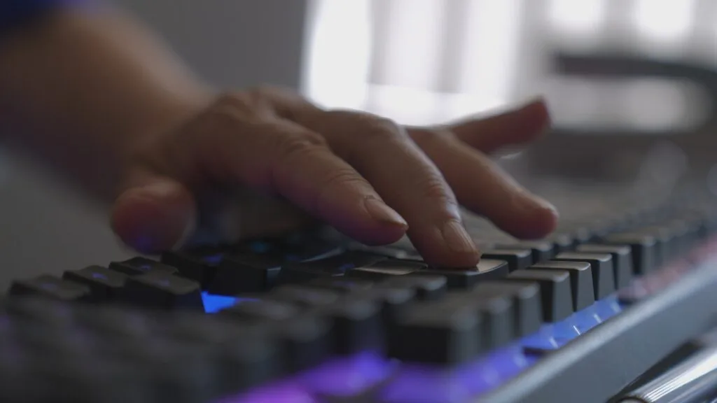 An image that appears in "Scammed," a documentary from FRONTLINE and The Associated Press investigating the explosive growth of the online scam industry.