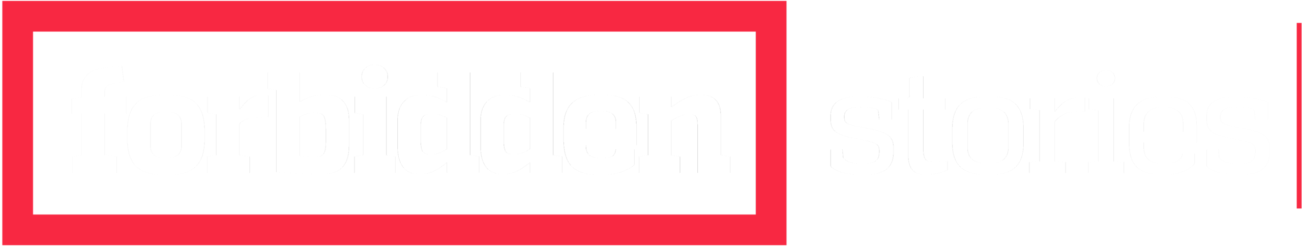 Forbidden Stories logo.
