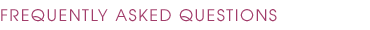 frequently asked questions