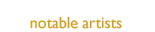 notable artists