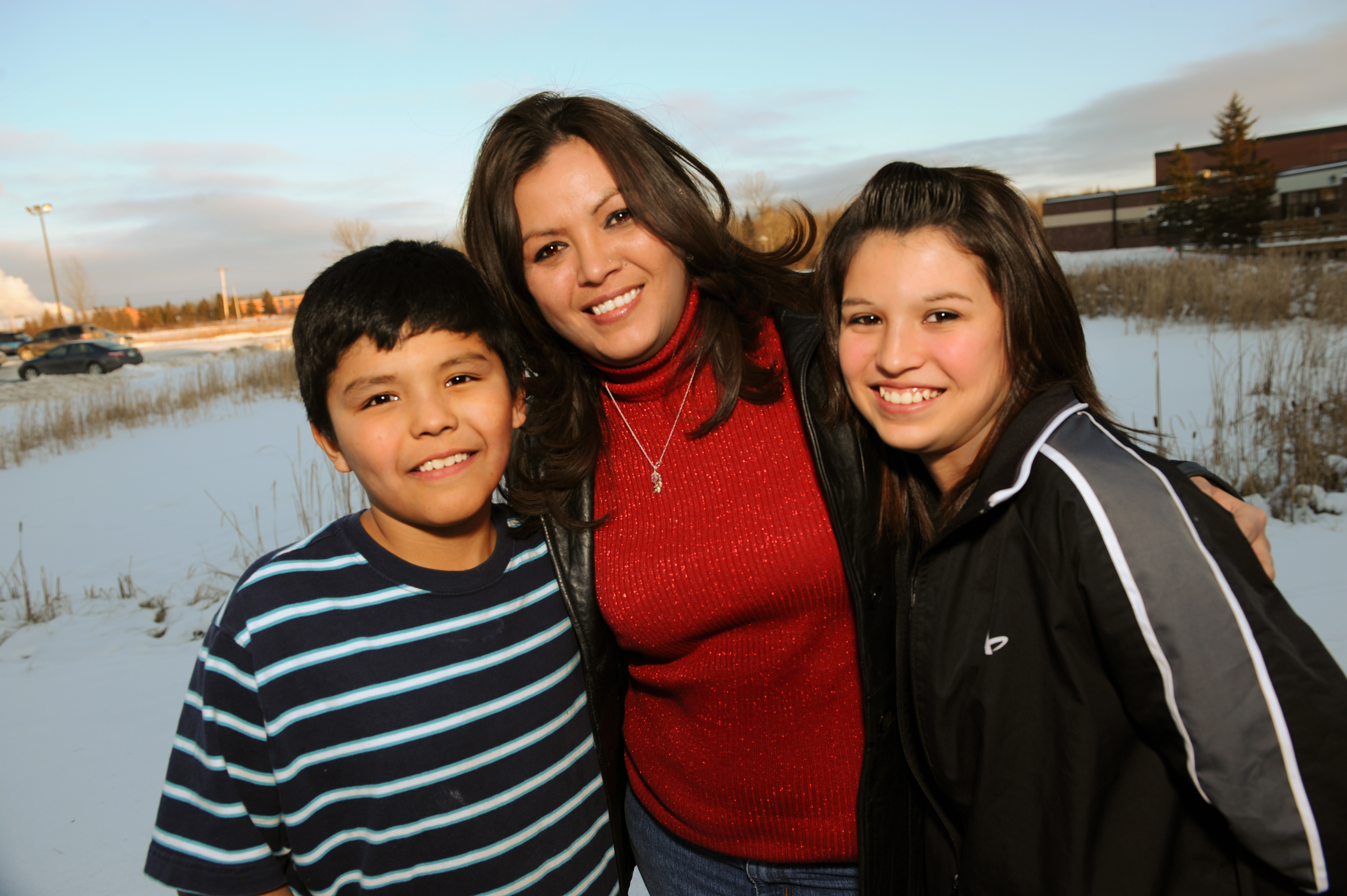 robin and family