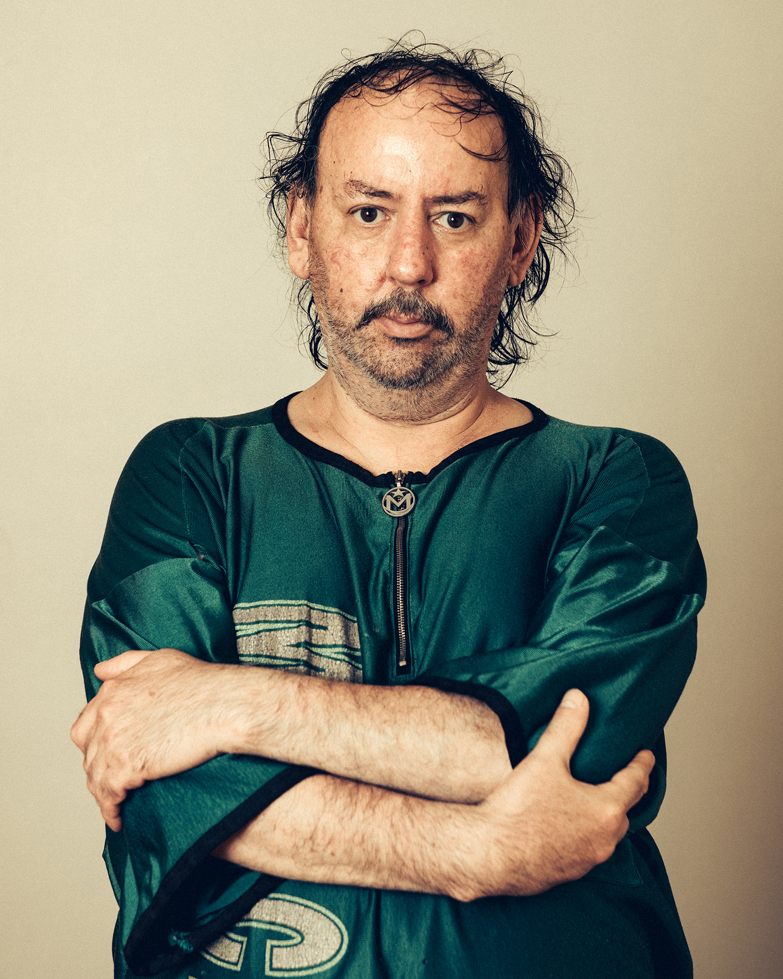 A portrait of Nestor Bunch at his apartment in Brooklyn on August 19, 2018.